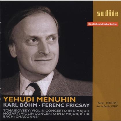 Sir Yehudi Menuhin & Tschaikovsky/Mozart - Violinkonz.D-Dur/Chaconne