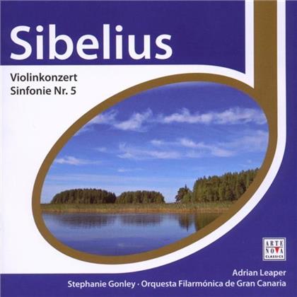 Adrian Leaper & Jean Sibelius (1865-1957) - Esprit - Violinkonzert/Sinfoni