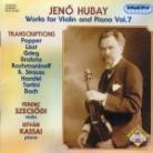 Ferenc Szecsodi (Violine) & Jenö Hubay - Werke Fuer Violine & Klavier