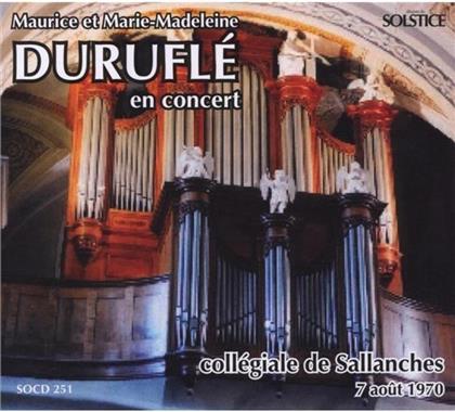 Durufle Maurice & Marie-Madeleine & Bourdon/Durufle/Liszt/Schumann - Bourdon, Durufle, Liszt, Schumann-Orgel