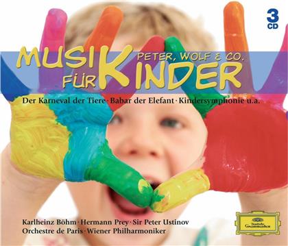 Serge Prokofieff (1891-1953), Karl Böhm, Sir Peter Ustinov & Hermann Prey - Musik Für Kinder Peter Wolf (3 CDs)