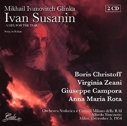 Christoff, Zeani, Campora & Michail Glinka (1804-1857) - Ivan Susanin (Italienisch) (2 CDs)