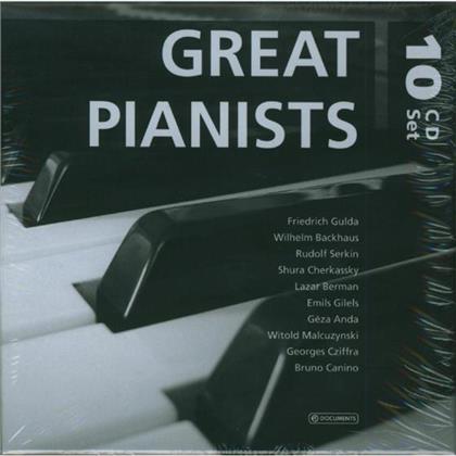Gulda F/Serkin R/Gil - Great Pianists Wallet Box (10 CDs)