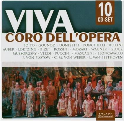 --- - Viva Coro Dell'opera-Wallet Box (10 CDs)