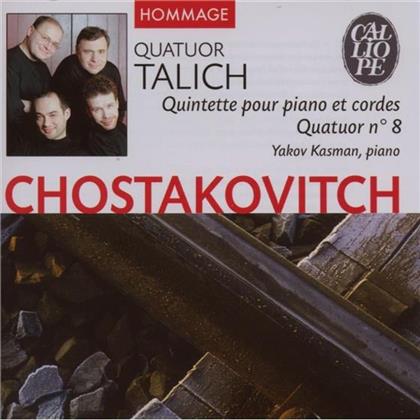 Talich Quartet/Kasman & Dimitri Schostakowitsch (1906-1975) - Quintette Piano & Cordes/Quartet