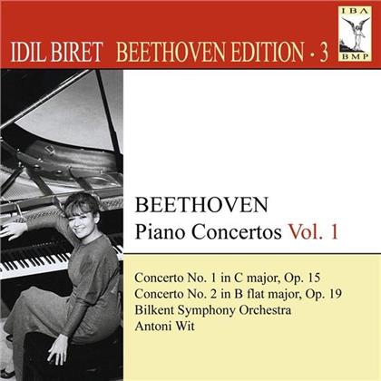 Idil Biret & Ludwig van Beethoven (1770-1827) - Klav.Konz.1+2