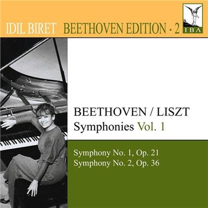 Idil Biret & Ludwig van Beethoven (1770-1827) - Sinf.1+2(Trans.Liszt)