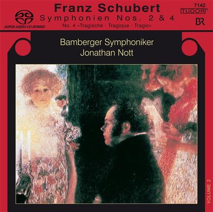 Nott Jonathan / Bamberger Symphoniker & Gustav Mahler (1860-1911) - Symph.Nr.2+4"Tragische" (SACD)