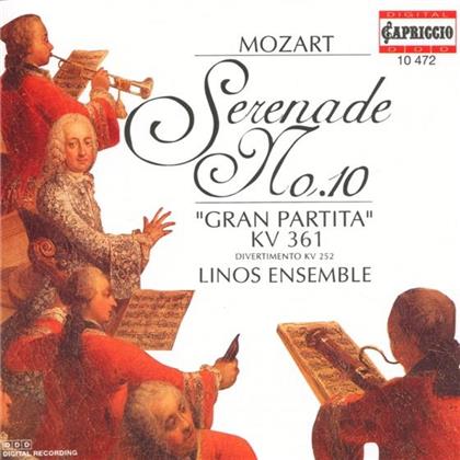Linos Ensemble & Wolfgang Amadeus Mozart (1756-1791) - Serenadek361/Divertim.K252