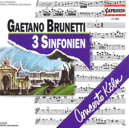 Concerto Köln & Gaetano Brunetti (1767-1798) - Sinf.22/26/36