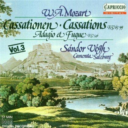 Vegh Sandor / Camerata Salzburg/Engegard & Wolfgang Amadeus Mozart (1756-1791) - Cassationen/Fuge Vol. 3
