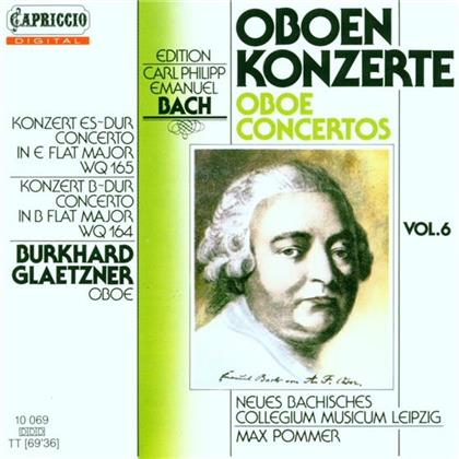 Burkhard Glaetzner & Carl Philipp Emanuel Bach (1714-1788) - Oboenkonzerte