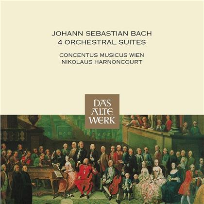 Johann Sebastian Bach (1685-1750) & Nikolaus Harnoncurt - Orchestral Suites 1-4 (2 CDs)