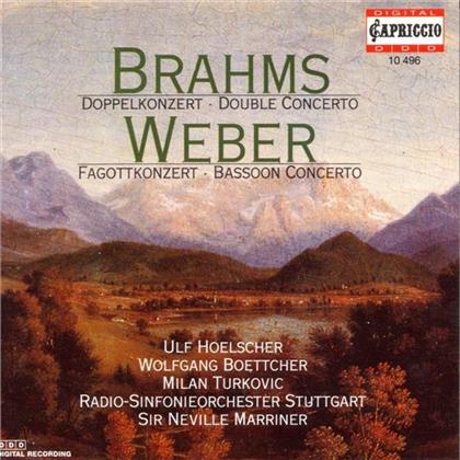 Hoelscher & Brahms/Weber - Doppelkonz/Fagottkonz