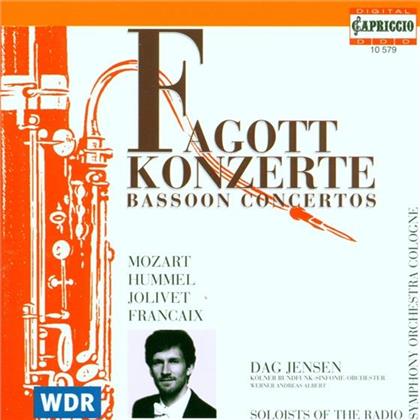 Dag Jensen & Mozart/Hummel/Jolive - Fagottkonzerte