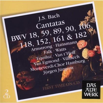 Jürgen Jürgens & Johann Sebastian Bach (1685-1750) - Cantatas Bwv106,182,152,1 (2 CDs)