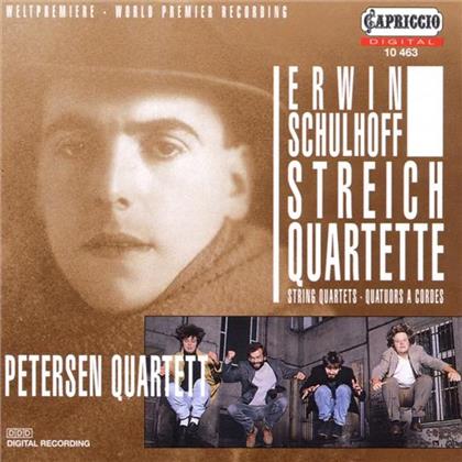 Petersen Quartett & Erwin Schulhoff (1894-1942) - Streichquart1&2/5Stücke