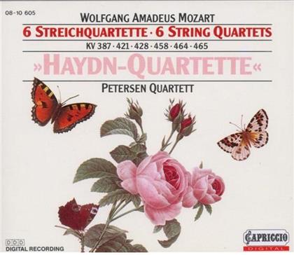 Petersen Quartett & Wolfgang Amadeus Mozart (1756-1791) - Str.Quart."Haydn-Qu" (3 CD)