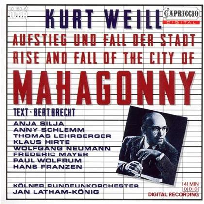 Anja Silja & Kurt Weill (1900-1950) - Aufstieg&Fall D.Stadt Mahagonn (2 CDs)