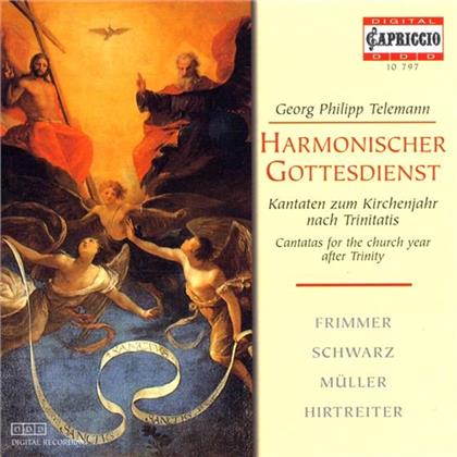 Frimmer Monika / Hirtreiter / Schwarz & Georg Philipp Telemann (1681-1767) - Harmonischer Gottesdienst