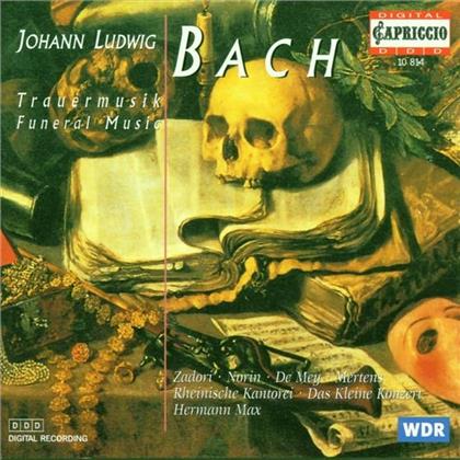 Rheinische Kantorei & Johann Ludwig Bach - Trauermusik