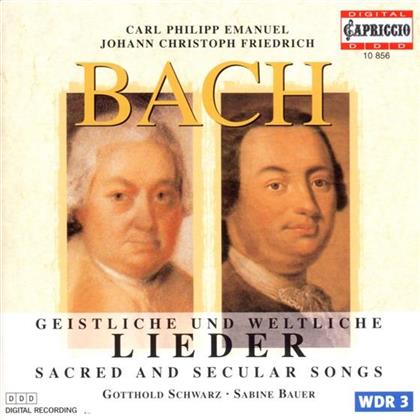 Schwarz/Bauer & Bach Cpe/Bach Jcfr - Lieder D.Fam.Bach