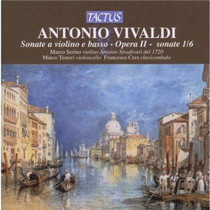 Marco Serino & Antonio Vivaldi (1678-1741) - Sei Sonate A Violino E Basso