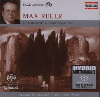 Brömsel / Weigle / Dresdner Philharmonie & Max Reger (1873-1916) - Böcklin Suite/Mozart-Var. (SACD)