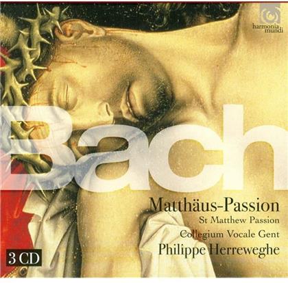 Selig, Rubens, Johann Sebastian Bach (1685-1750), Philippe Herreweghe & Ian Bostridge - Matthaeus-Passion Bwv244 (3 CD)