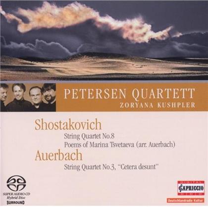 Petersen Quartett & Schostakovich/Auerbach - Str.Quart/Cetera Desunt (SACD)