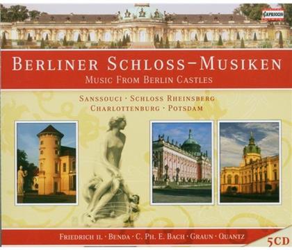Berliner Barock-Compagney & Friedrich Der 2./Benda/Quantz - Berliner Schloss-Musiken (5 CDs)