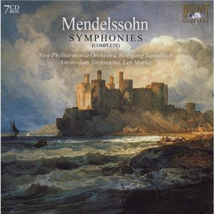 --- & Felix Mendelssohn-Bartholdy (1809-1847) - Sämtl.Sinfonien (7 CDs)