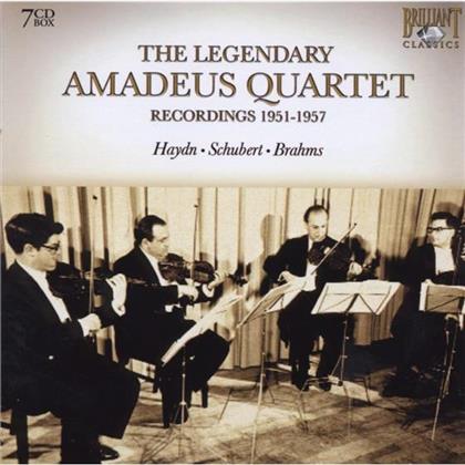Amadeus String Quartet & Haydn/Schubert/Brahm - Legendary Amadeusquartet (7 CDs)
