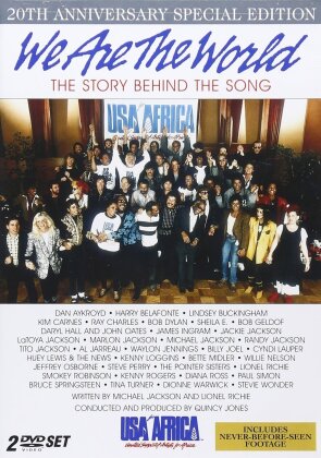Various Artists - We Are The World - The Story Behind the Song (1985) (Édition Spéciale 20ème Anniversaire, 2 DVD)