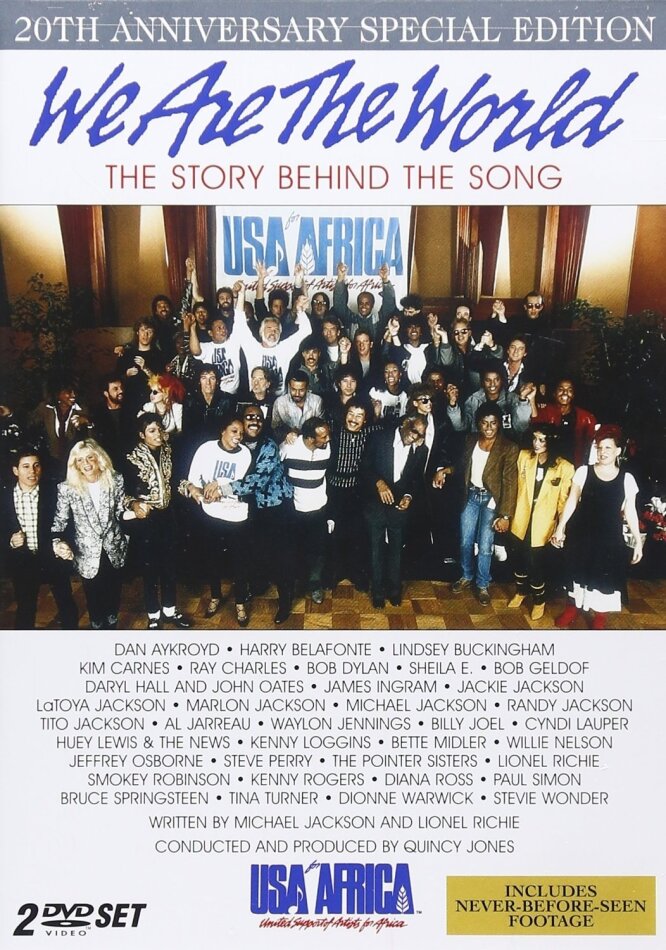 Various Artists - We Are The World - The Story Behind the Song (1985) (20th Anniversary Special Edition, 2 DVDs)