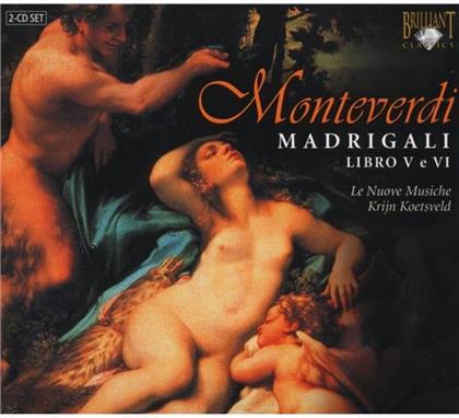 Le Nuove Musiche & Claudio Monteverdi (1567-1643) - Madrigali Libro5&6 (2 CDs)