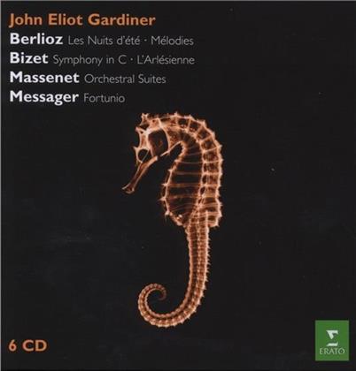 Sir John Eliot Gardiner & Berlioz/Bizet/Massenet/+ - French Composers (6 CDs)