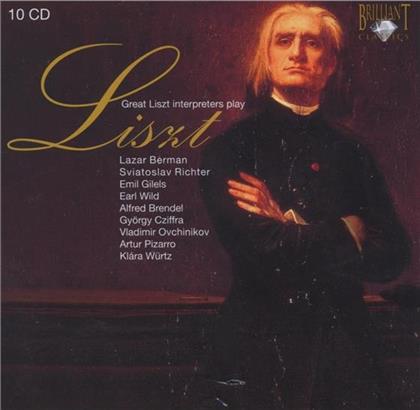--- & Franz Liszt (1811-1886) - Grosse Klavierwerke (10 CDs)