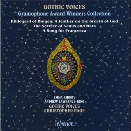 Kirkby, Lawrence-King, Gothic & Hildegard von Bingen - Gothic Voices - Gramophone Awa (3 CD)