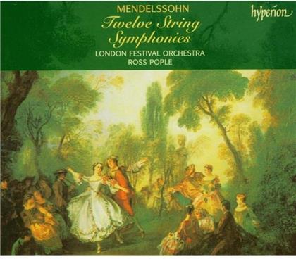 London Festival Orchestra & Felix Mendelssohn-Bartholdy (1809-1847) - Twelve String Symphonies (3 CDs)