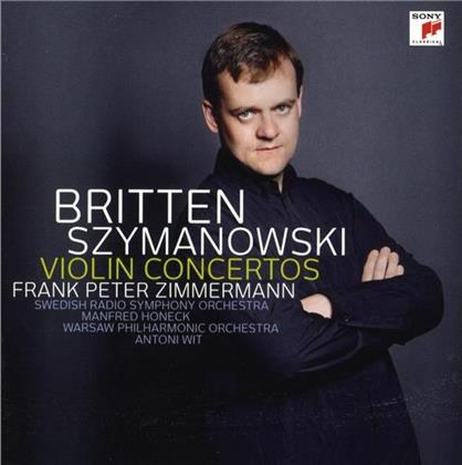 Frank Peter Zimmermann & Britten Benjamin / Szymanowski Karol - Violin Concertos