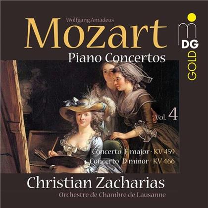 Zacharias Christian/Lausanne & Wolfgang Amadeus Mozart (1756-1791) - Klavierkonzerte Vol. 4 (SACD)