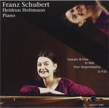 Franz Schubert (1797-1828) & Heidrun Holtmann - Sonate B-Dur D 960, Vier Impromptus D 935