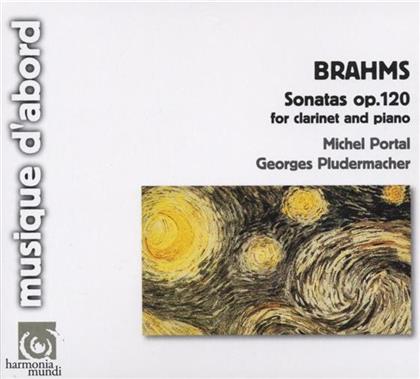 Portal Michel, Klarinette & Johannes Brahms (1833-1897) - Sonate Fuer Klarinette & Klavier