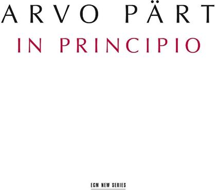 Pärt Arvo/Kaljuste Tonu/Estonian & Arvo Pärt (*1935) - In Principio