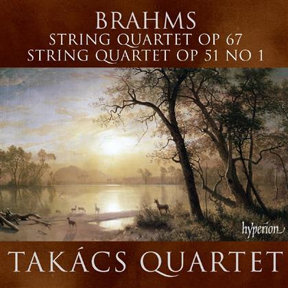 Takacs Quartet & Johannes Brahms (1833-1897) - Streichquartette Op. 51,1 Op. 67