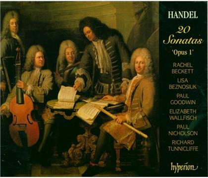 Locatelli Trio/ Beckett/ B & Georg Friedrich Händel (1685-1759) - Opus 1 (3 CDs)