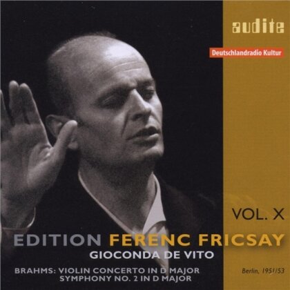 Gioconda de Vito & Johannes Brahms (1833-1897) - Sinf.2/Violinkonzert