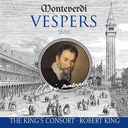 King Robert/King's Consort & Claudio Monteverdi (1567-1643) - Vespers - Complete 1610 Public (2 CDs)