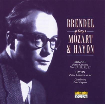 Brendel Alfred/Vienna Volksoper Orch. & Mozart/Haydn - Piano Concerti No. 17, 22, 25 (2 CDs)